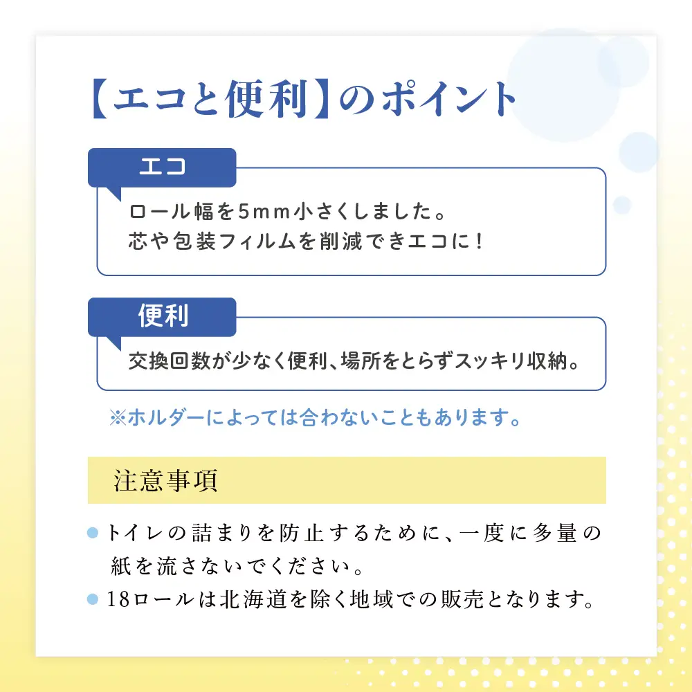 エリエール i:na イーナ トイレット ティシュー ダブル 計72ロール 