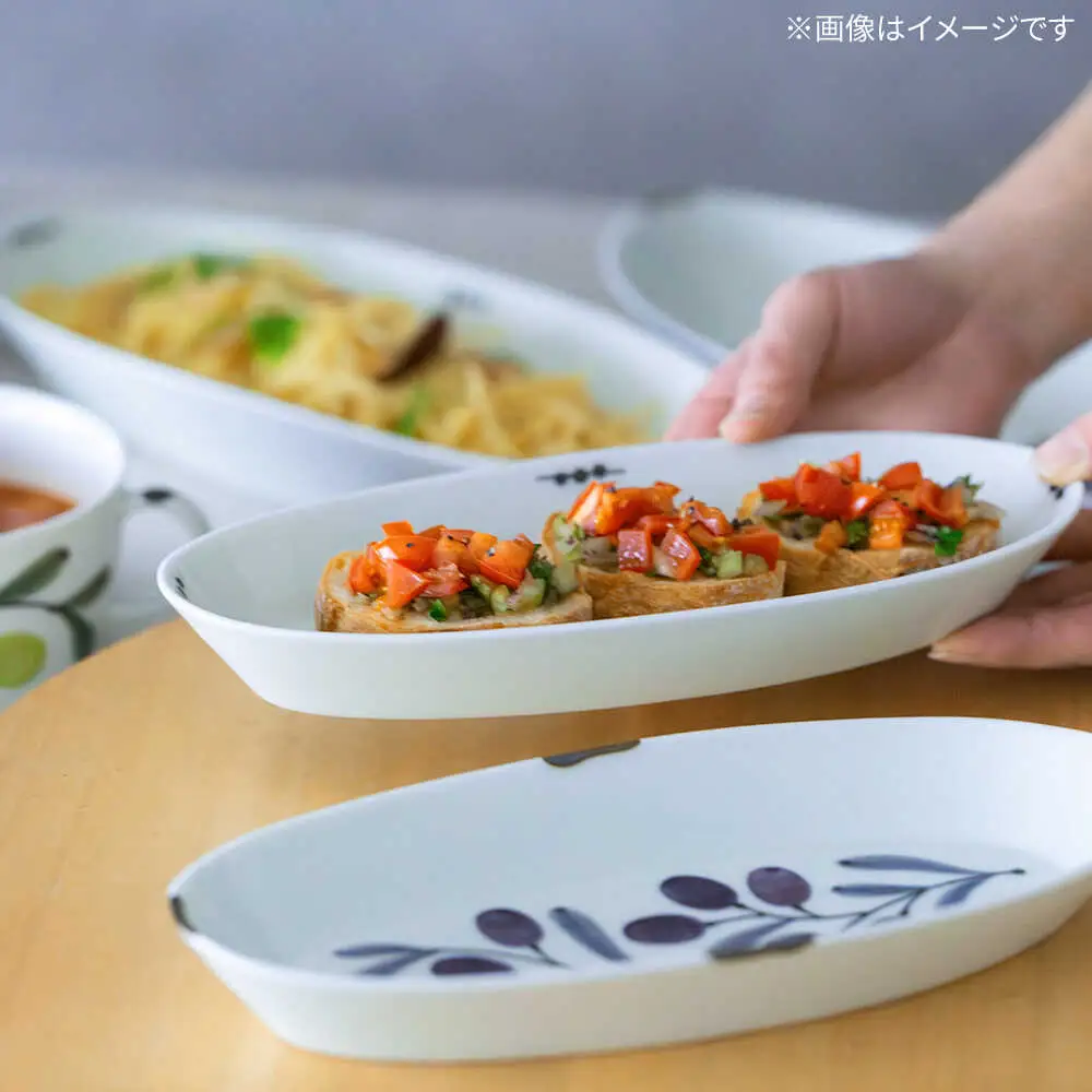 【波佐見焼】olive バゲットプレート オクトパス・ロブスター 2点セット【西海陶器】[OA445]