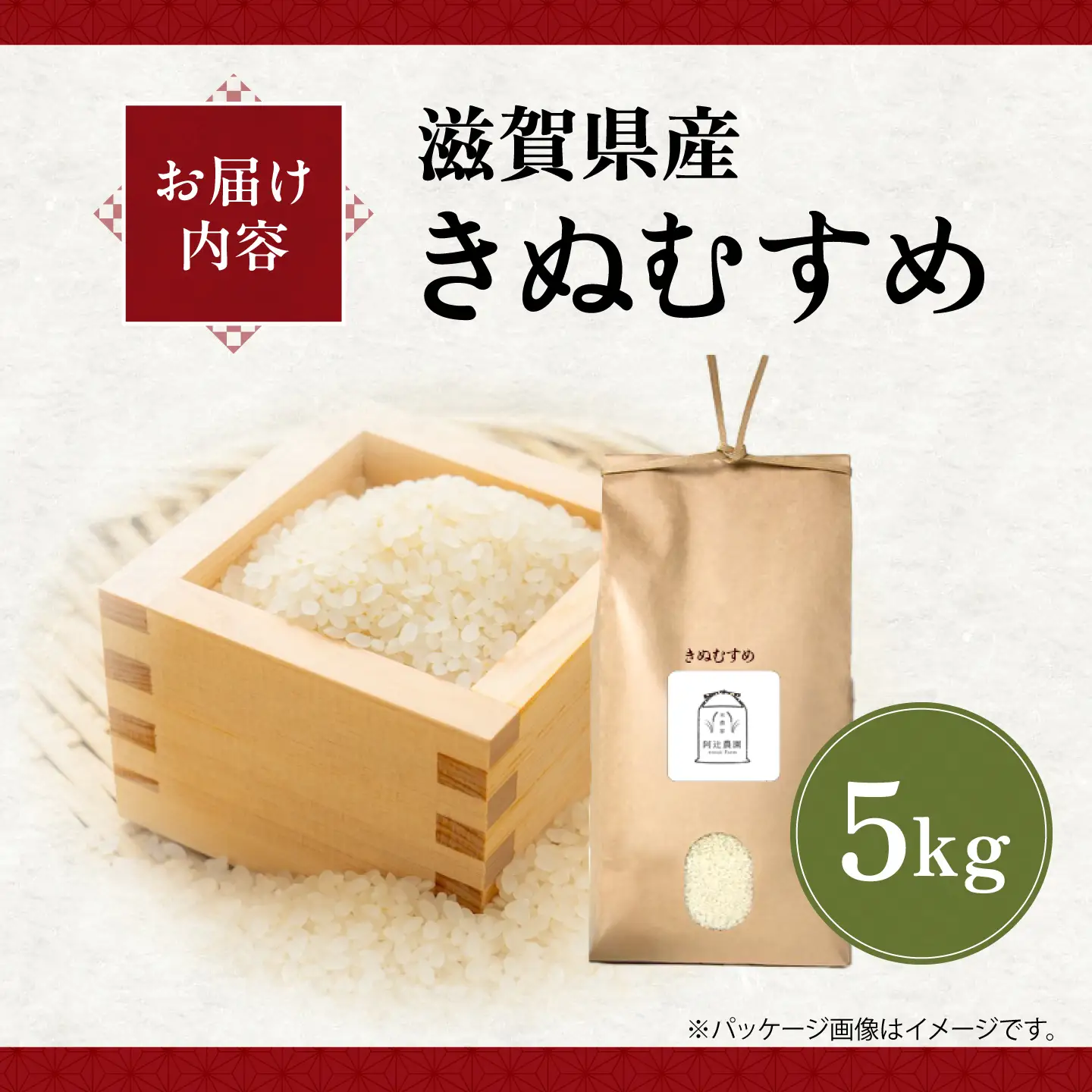 ＜先行予約＞ 白米 きぬむすめ5kg [AQAW015] 白米