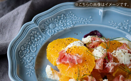 【波佐見焼】ombre de fleur ブーケプレート　ブルーグレー　2枚セット　食器 皿【翔芳窯】[FE435] 波佐見焼 食器