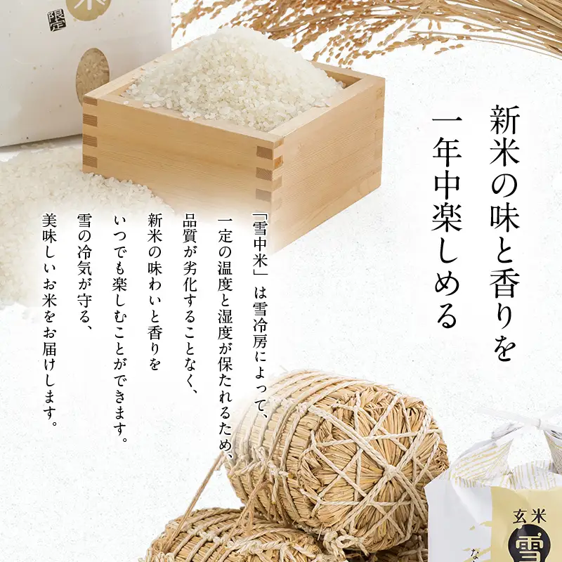 令和8年産 特Aランク米 ななつぼし 精米 2kg（2kg×1袋）【7月発送】 雪冷気 籾貯蔵 雪中米 北海道 nr-2063