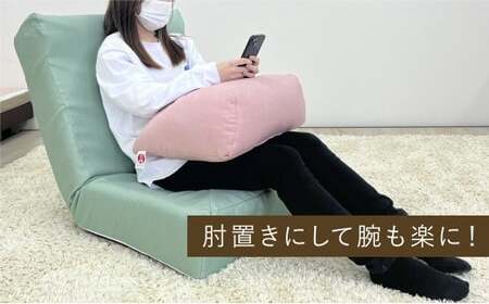 【14日営業日以内発送】【ダークブラウン】 フレキシブルに使える 「ミニフレック」 クッション 自由自在 多用途 ウレタン 枕 アームクッション 足枕 九州 福岡県 うきは市