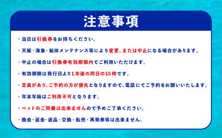 辰ノ島クルージング(辰ノ島遊覧渡船)大人1名様分《壱岐市》【勝本町漁業協同組合】[JFN003]