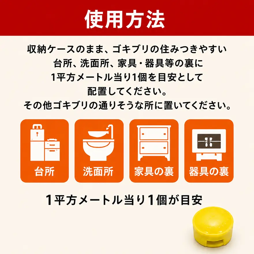 ゴキブリキャップP1 雑貨 日用品 