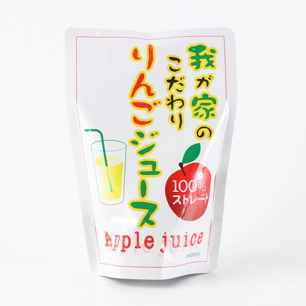 《先行受付》我が家のこだわりりんごジュース 180g×20パック