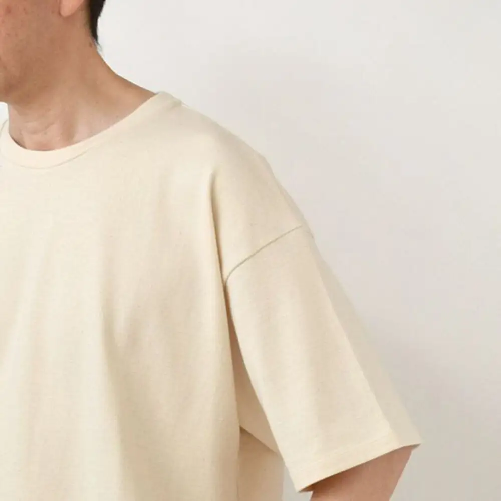 nayuta オーガニックコットン ベーシックTシャツ HW10／1 生成【M】ユニセックス 秋田県 大仙市