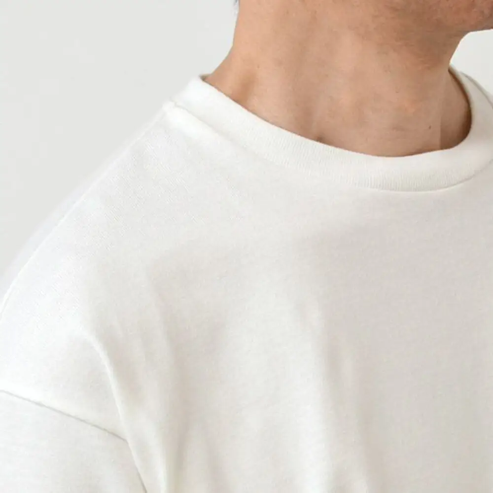 nayuta オーガニックコットン ベーシックTシャツ HW10／1 オフホワイト【M】ユニセックス  秋田県 大仙市