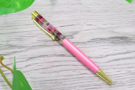 ハーバリウム　ボールペン（ピンク） ボールペン 筆記用具 ハーバリウム ギフト 贈り物 