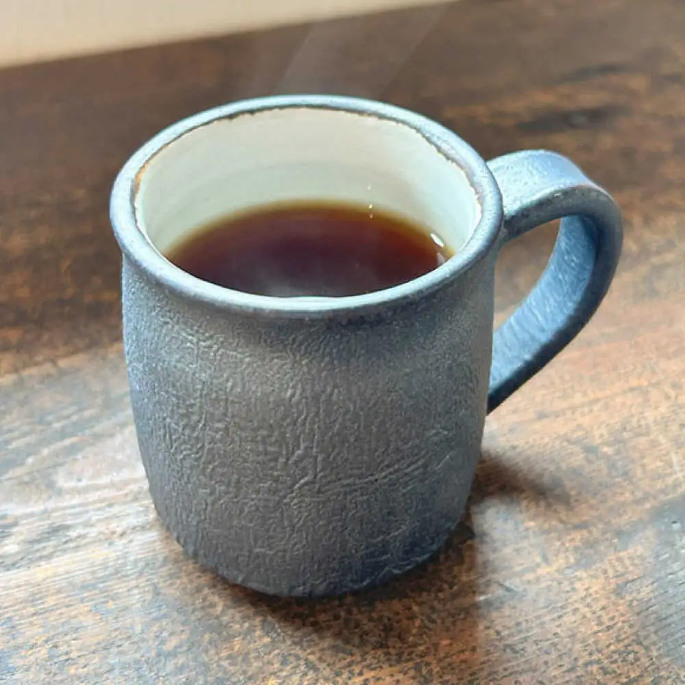 【受注生産】 【アイアンブラックシリーズ】 マグカップペアセット 糸島市 / うつわと手仕事の店 研 / 器 陶器 食器 手作り クラフト[ARD045]