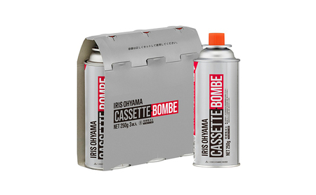カセットボンベ ３本セット×4個 IGB-250B カセットコンロ