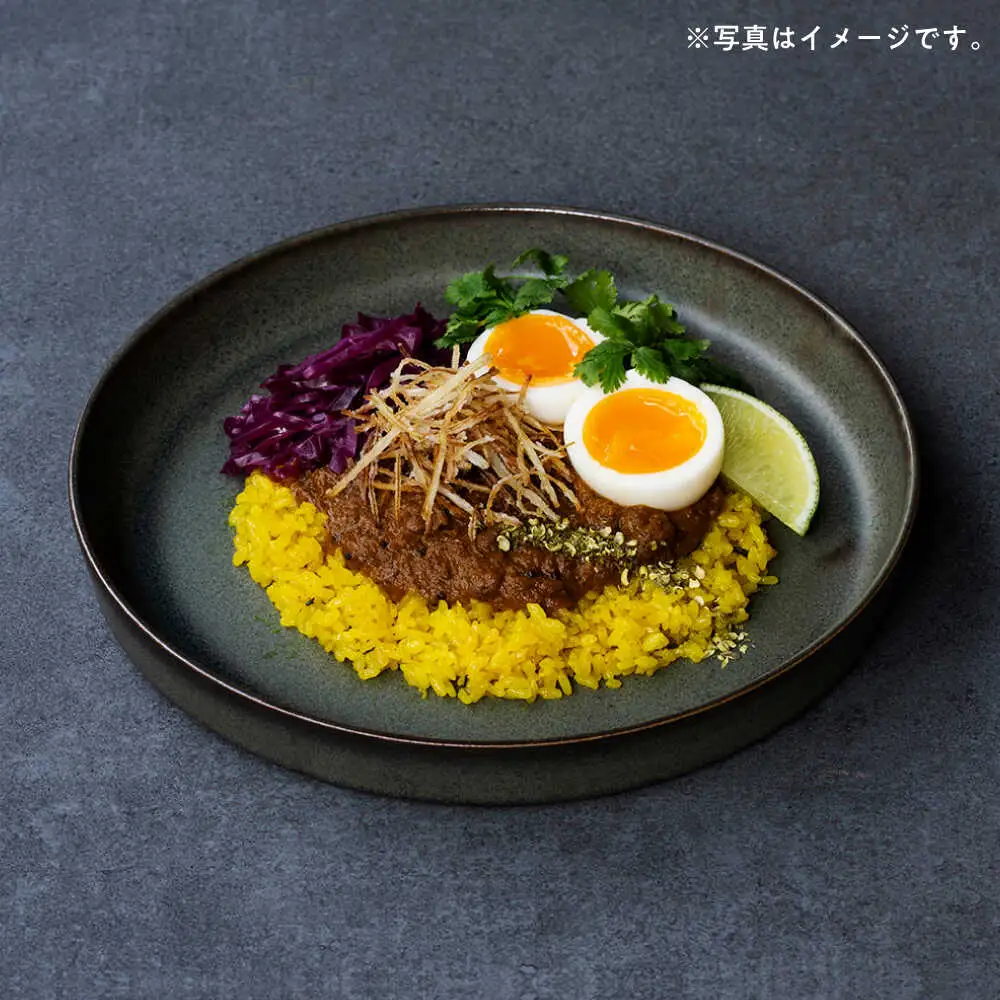 【波佐見焼】zen to 吉田愛 カレー皿「plate 245」 グレー・ブラック 2枚セット【西海陶器】[OA532]