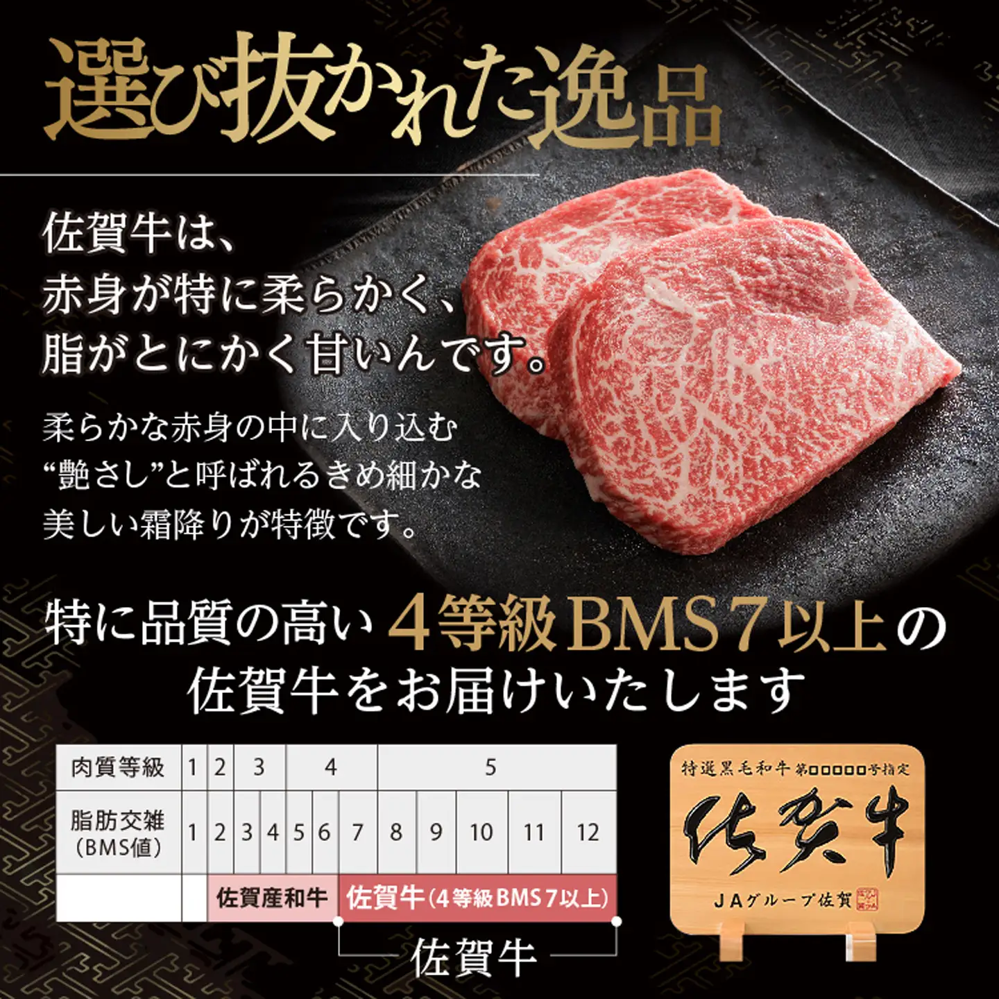 k-25【定期便4回】大人気の赤身も食べられる 極上の佐賀牛 全4回 定期便