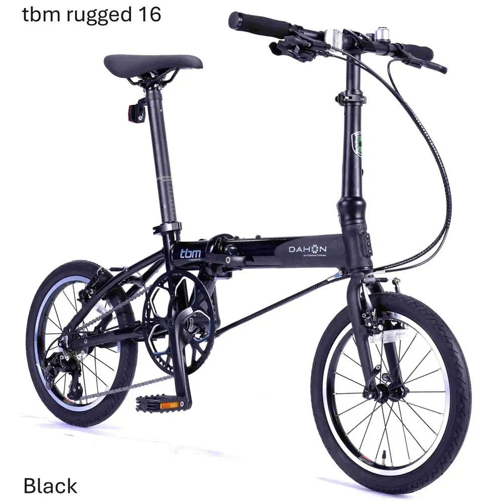 DAHON tbm rugged 16 Black 送料無料 全国配送離島含│自転車 完成品 組み立て不要 折りたたみ自転車 通勤 通学 サイクリング 新生活 武田産業 三重県 四日市市 ふるさと納税
