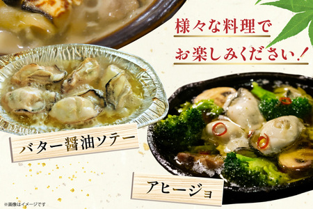 【期間限定発送】 訳あり 牡蠣 むき身 【加熱用】 500g×2p 計1kg (約50-80個入) 