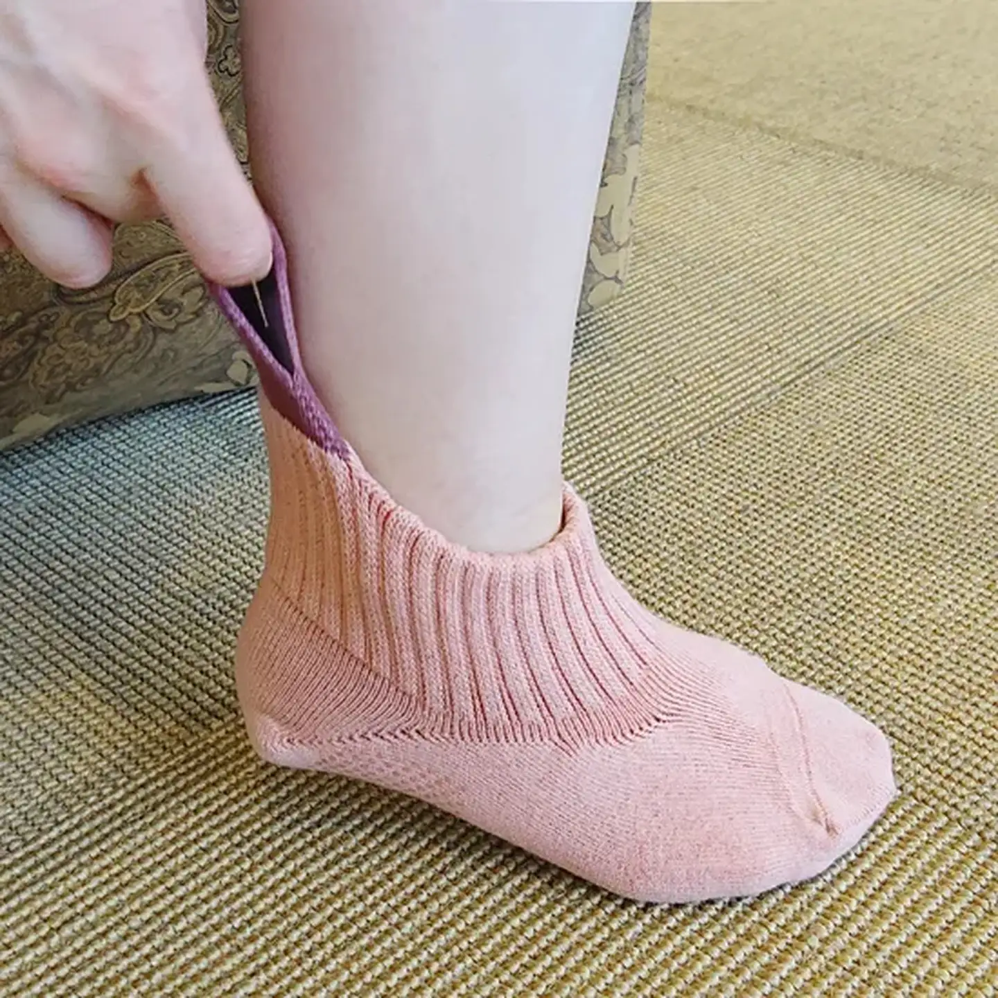 【履きやすい】 ソックス Mサイズ ネイビー 靴下