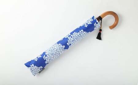 晴雨兼用傘 あじさい 折りたたみ 55cm