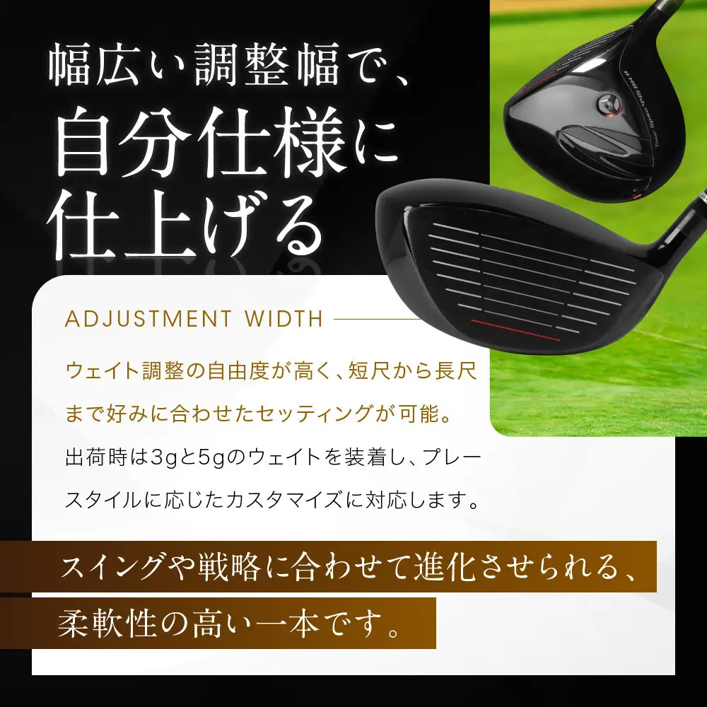 Zodia Tour Spec445BK2　ドライバー RODDIO社製Zodiaオリジナルシャフト50S