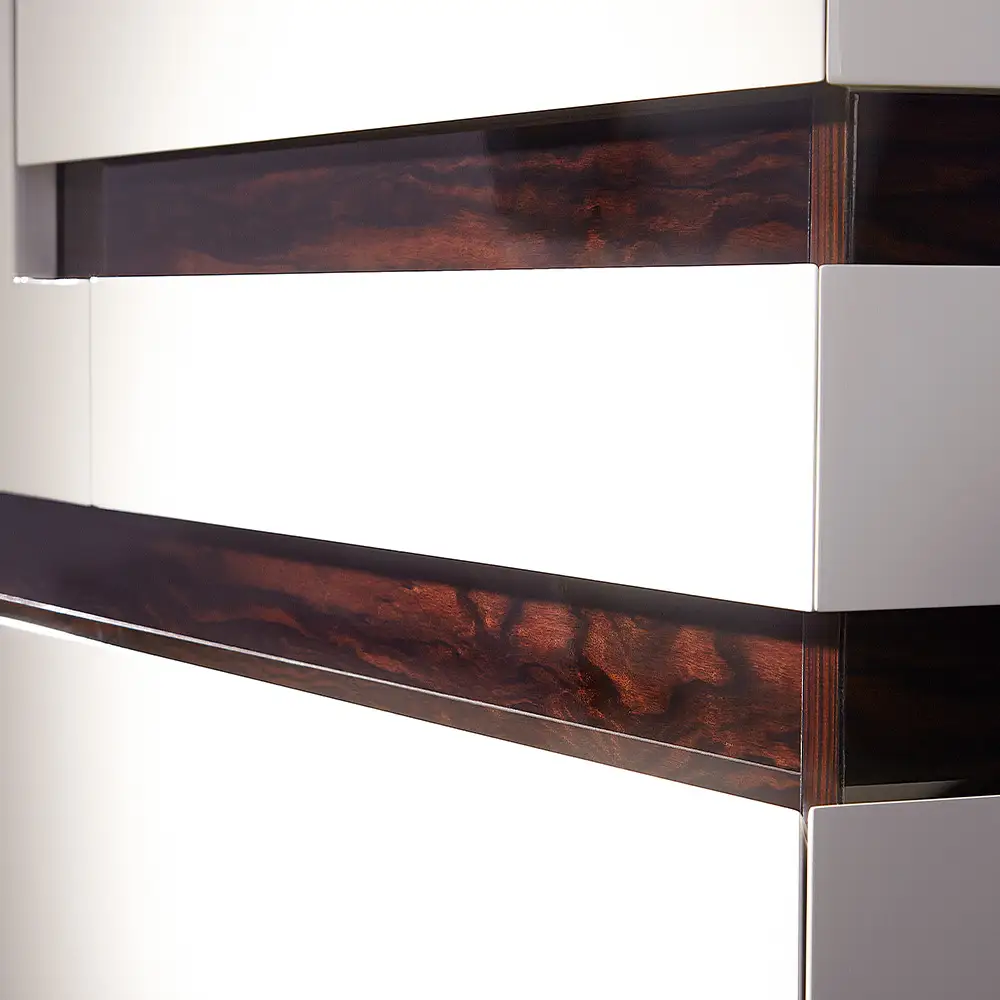 Puzzle Block Cabinet ／ 家具 パズルブロック キャビネット オリジナル家具 ブランド MATSUOKA マツオカ 松岡家具製造 高級感 上質 エレガント ラグジュアリー ワンランクアップ 洗練 ディテール 広島県 No.1154