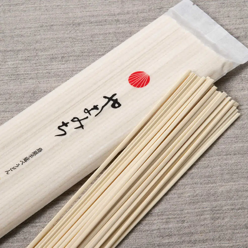 【国産小麦100%】島原 手延 うどん 山道うどん 木箱入り 960g (160g×6袋) 12人前 / うどん ウドン 麺 乾麺 / 南島原市 / そうめんの山道[SDC015]