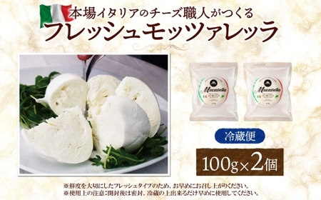 モッツァレラ 100g×2｜チーズ モッツァレラチーズ 北海道 札幌市
