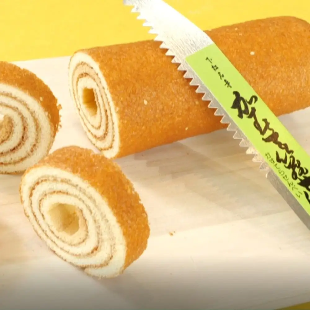 かすてらせんべい3本箱入 ／ 煎餅 カステラ 銘菓 山口県 特産品 No.008