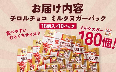 【ふるなびWEEK対象】ちょこちょこ チロルチョコレート ミルクヌガー チョコレート