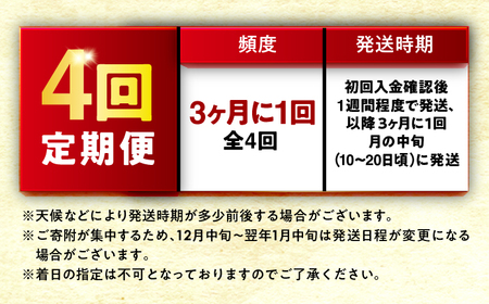 【4回定期便/3ヶ月に1回】 福井県産 コシヒカリ 玄米 10kg 一等級 /甘みと粘りが自慢 王道米 こしひかり 小浜市 / 若狭ふれいあい市場[BFEL015]