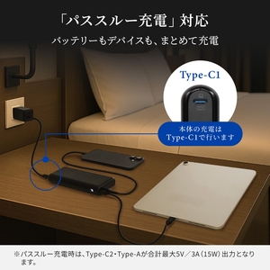 オウルテック モバイルバッテリー 20000mAh ブラック | 【モバイルバッテリー】