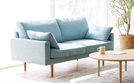 【ダークグレー】 高野木工 LEO SOFA レオソファ 2.5人掛け ウォルナット脚 【5年保証】 ソファ インテリア 家具 九州 福岡県 筑後市