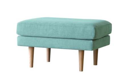【ダークグレー】 高野木工 LEO SOFA レオソファ オットマン オーク脚 【5年保証】 ソファ インテリア 家具 九州 福岡県 筑後市