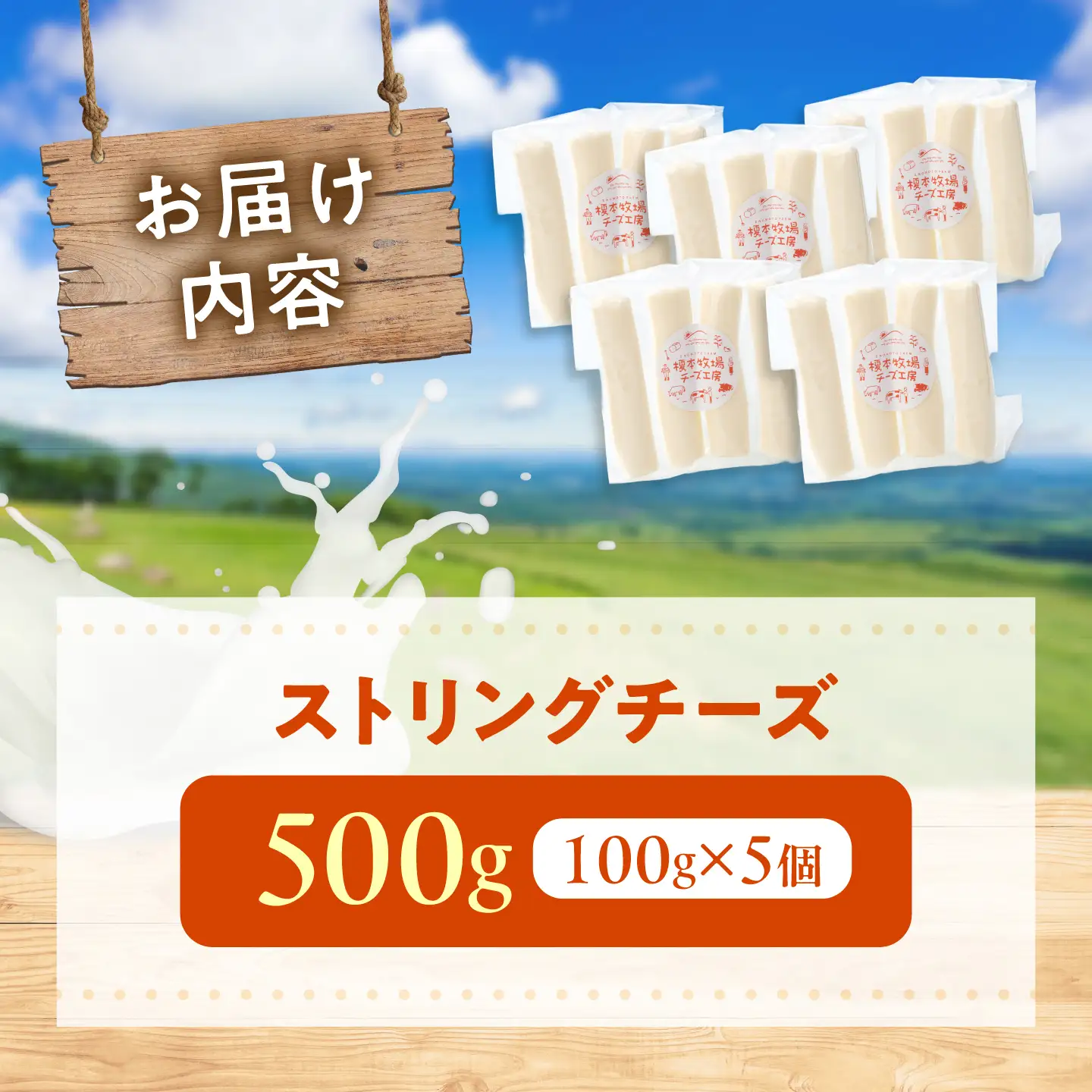 ストリング チーズ 100g×5 BUAO004 チーズ