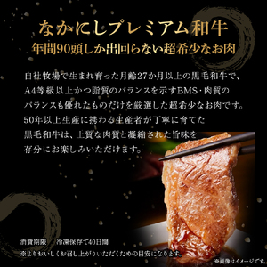 【定期便 全3回】宮崎県西ノ原牧場・なかにしプレミアム和牛ステーキ定期便（牛肉 黒毛和牛 ステーキ サーロイン モモ 定期便 A4 A5）