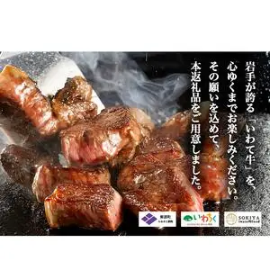 いわて牛 乱切り 250g 【2026年7月中旬以降発送】(DV055) 訳あり 黒毛和牛肉 サイコロステーキ