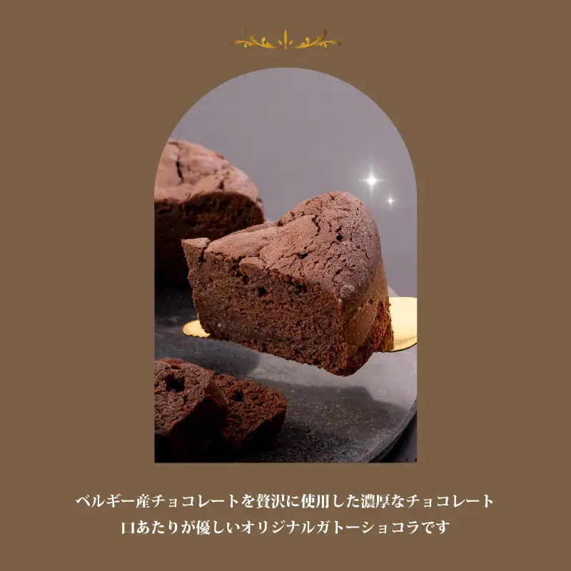 チョコレートハウス特製ガトーショコラ2種セット