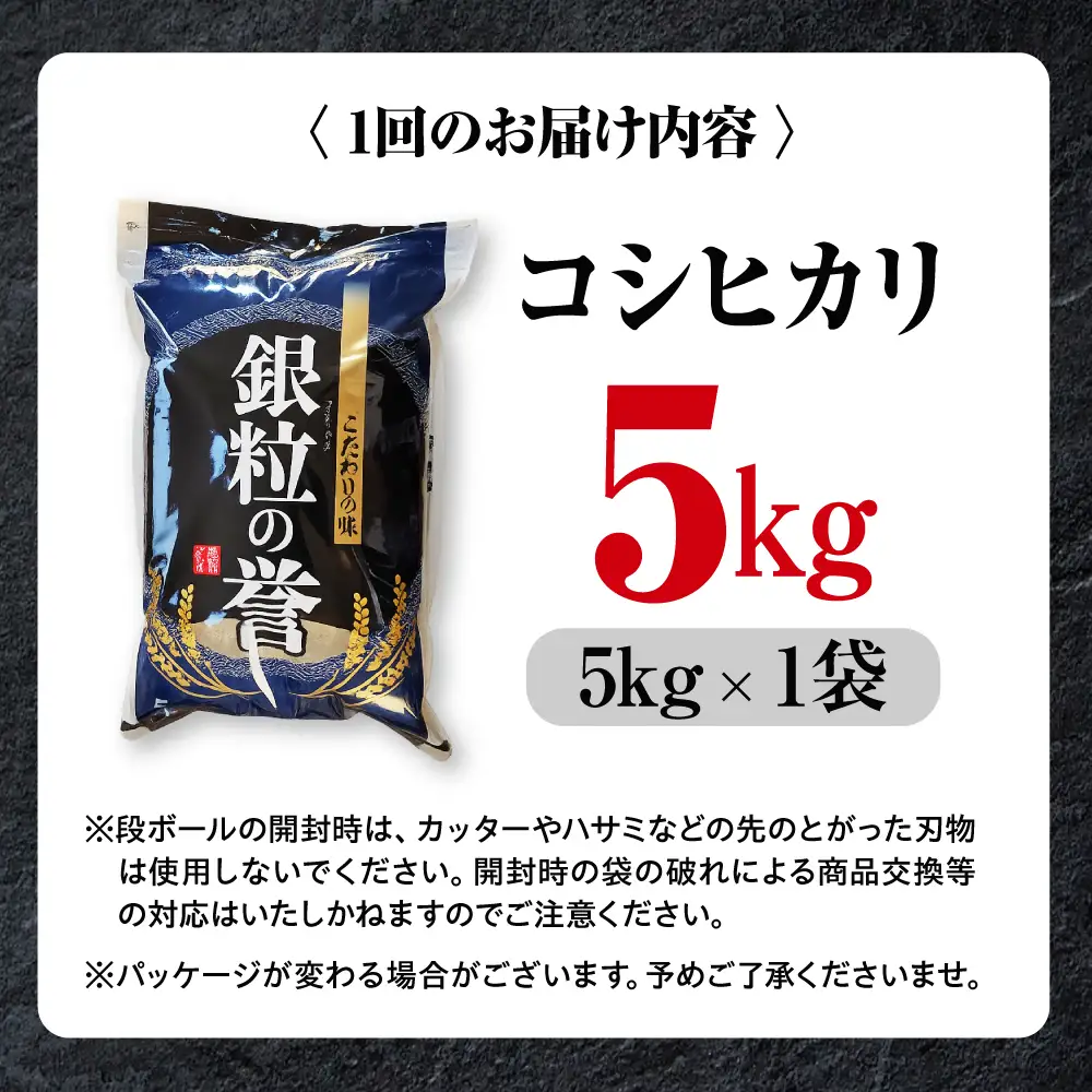 【全2回定期便】こしひかり 5kg 【令和7年産米】 [APDC003] コシヒカリ