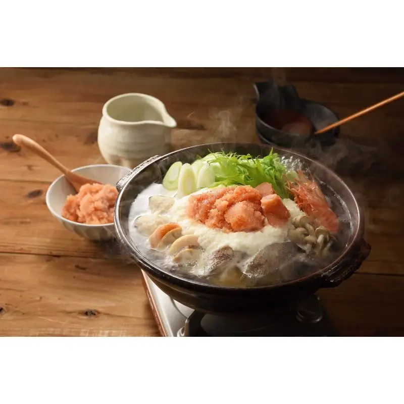 無着色辛子明太子 有色上切 1kg【玄海】_HA1855