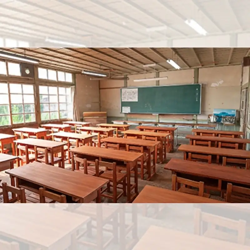 旧遷喬尋常小学校　オリジナルトートバッグ2種セット / カバン ご当地限定 かばん 鞄 キャンバス地 岡山県 真庭市【msps001-01】