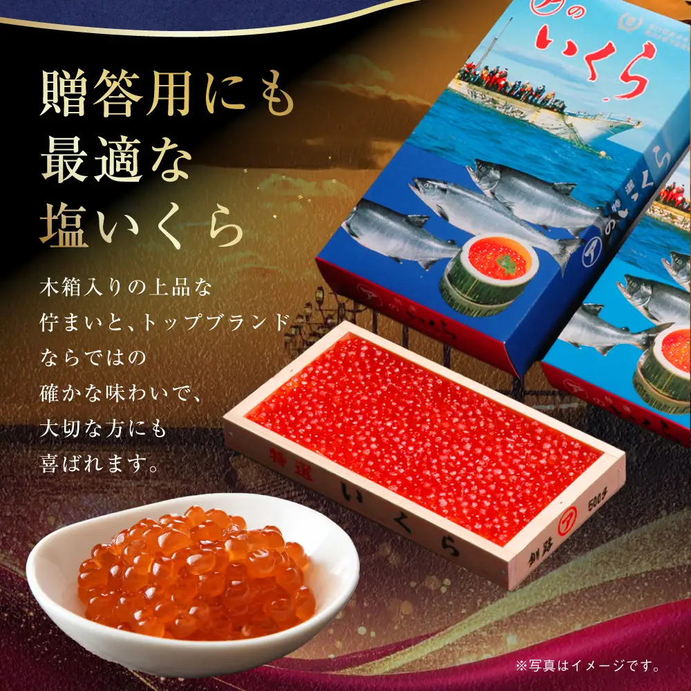 【 北海道 産 】 マルア阿部商店特選 塩 いくら 500 g ふるさと納税 イクラ 魚卵 