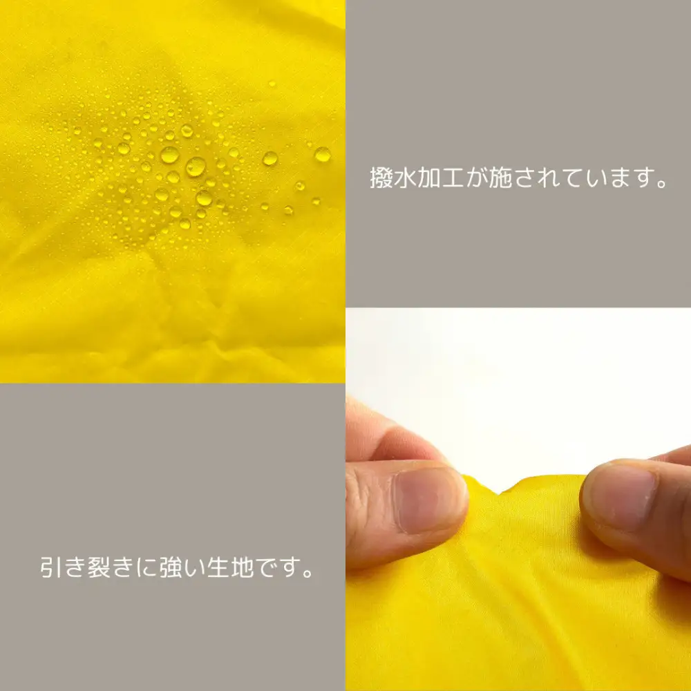 【Lサイズ・黄色】軽量ナイロン登山靴ケース　　シューズケース　着替えポーチ　旅行用　アウトドア　ショートブーツ