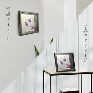 壁飾り ガラスアート 花 装飾 おしゃれ 壁飾り