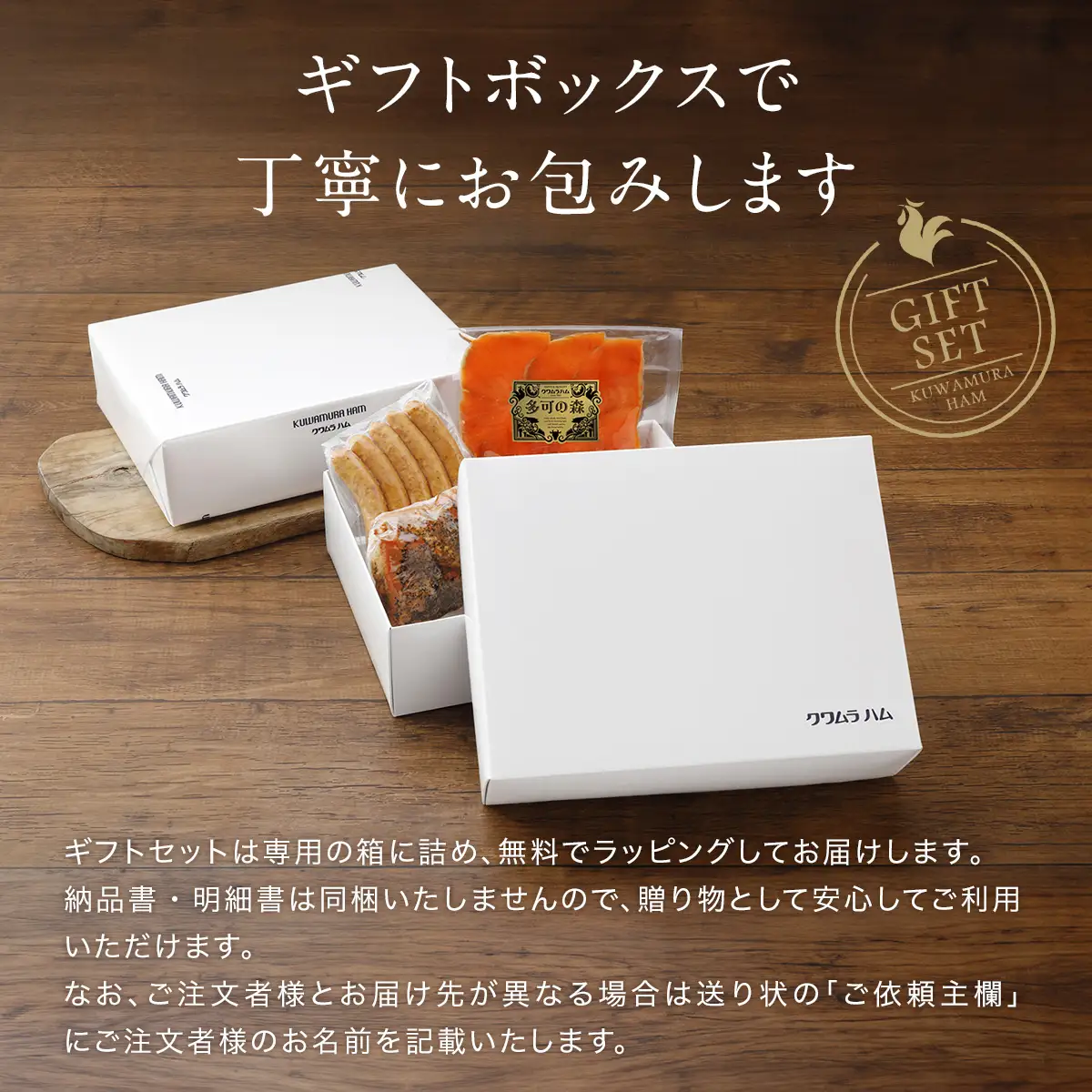 【ハム詰め合わせ】ギフト セレクトレギュラー 冷蔵｜ローストビーフ ロースハム ジャーマンウインナー ミニチキンウインナー クワムラハム バラエティギフト 冷蔵 クワムラ食品 [016]