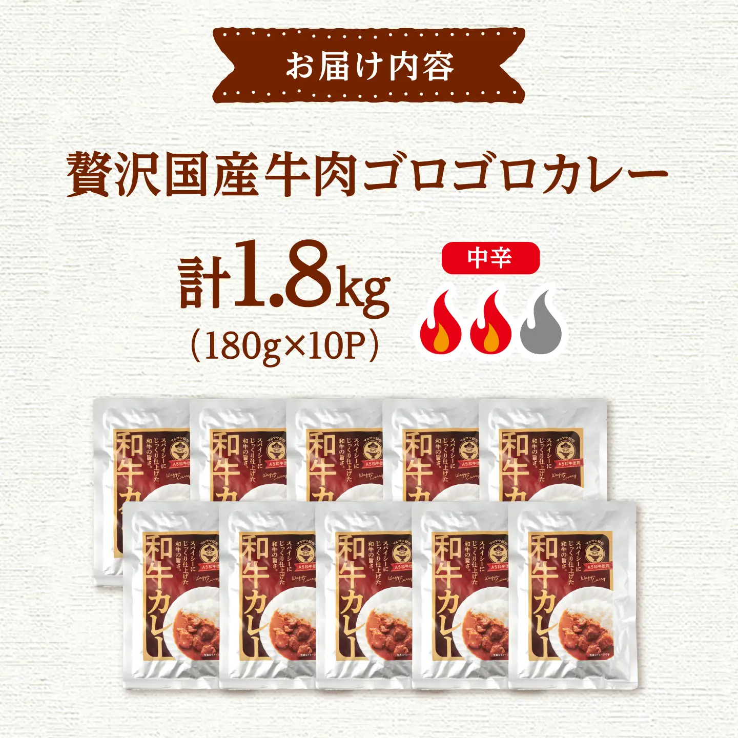 カレー 180g×10 [ADAQ144] 国産 牛 ビーフカレー レトルト