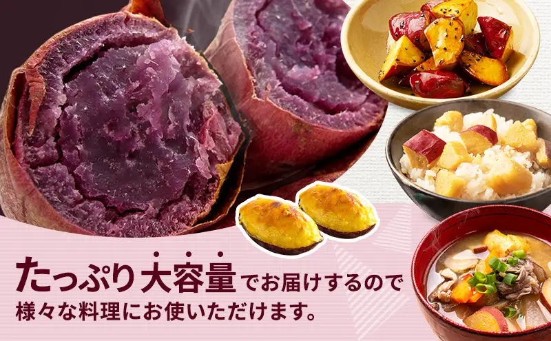 さつまいも 約10kg ふくむらさき 加工用 サツマイモ