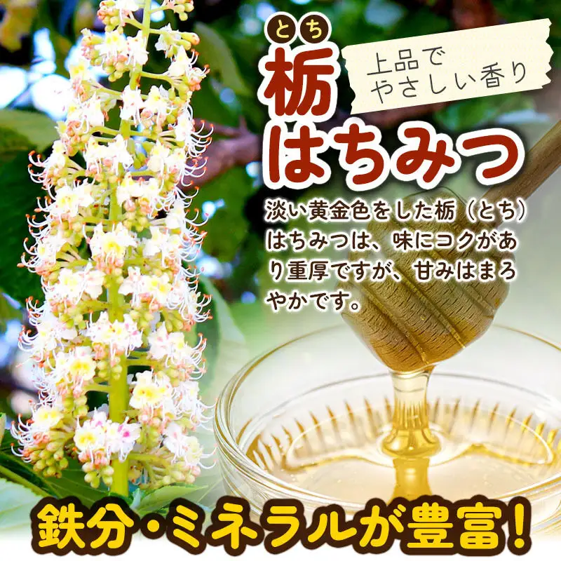 【新蜜】小松養蜂場 はちみつ 秋田県産 100％ ピッチャー入 栃蜂蜜 250g