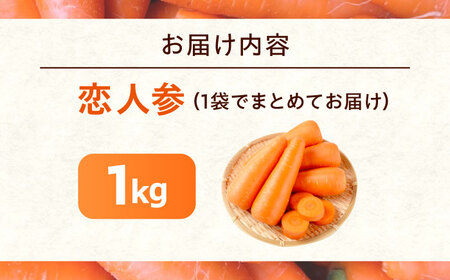 【先行予約】人参 1kg [BAGT002] 人参