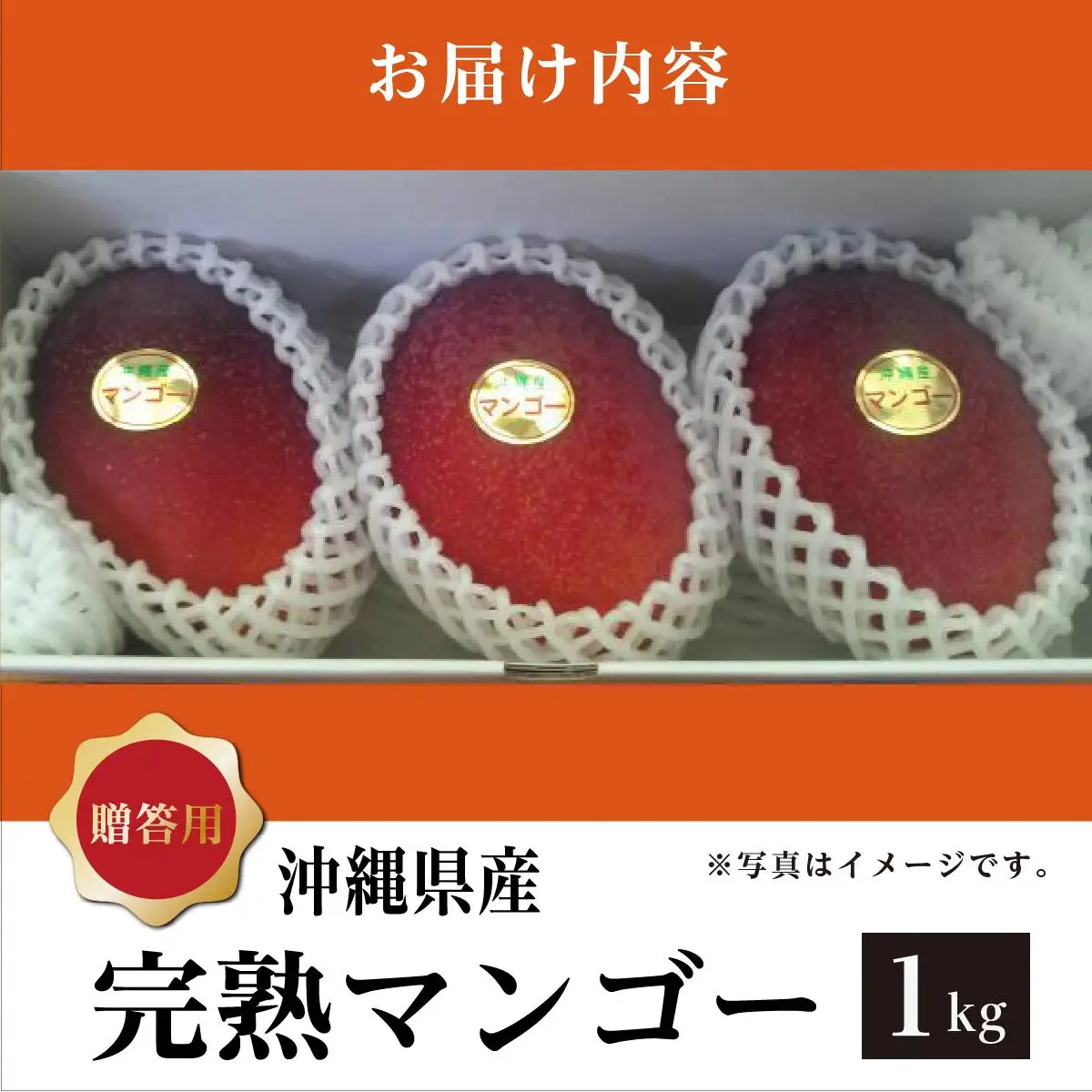 ＜先行予約＞マンゴー1kg　贈答用   I  マンゴー 1kg 贈答 用 フルーツ 果物 ギフト 高級   沖縄県 南城市 ふるさと納税 石崎ファーム