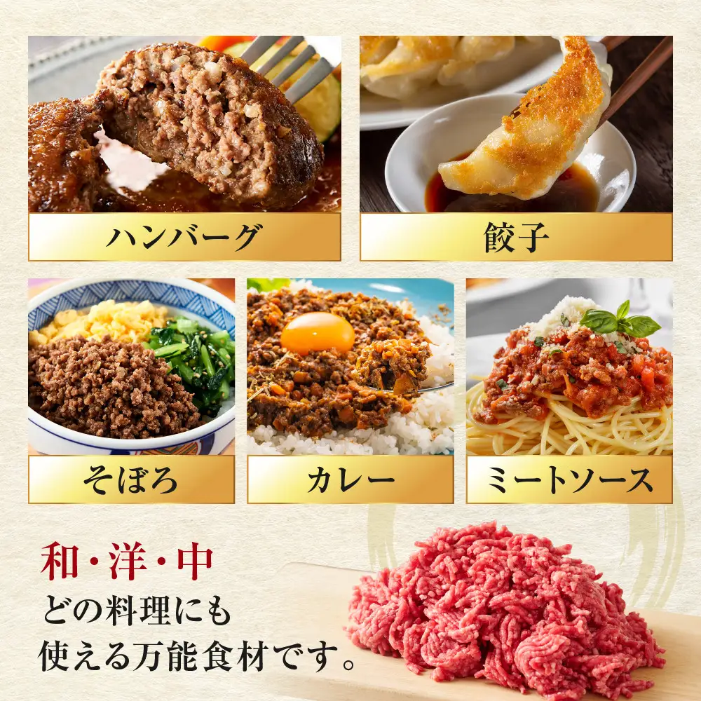 ［A4・A5］熟成紀州和華牛ミンチ 1kg（200g×5P）