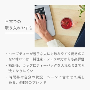 クラフト ハーブティー daytune. tea ライトセット （6種類×2個） 【 ノンカフェイン 有機 無農薬 】 ティーバッグ 個包装入り ティー 紅茶