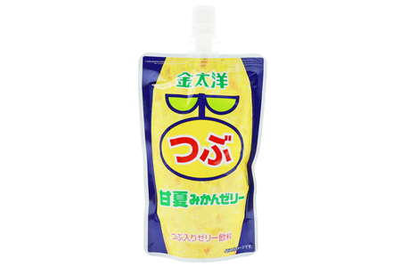AJ237 金太洋 つぶ甘夏みかんゼリー 150g パウチ 24本