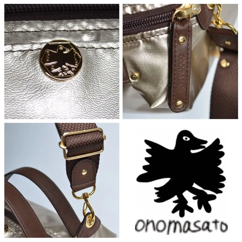 【onomasato】3ways バッグ M《women 軽量》パイソンベージュ｜京都 パリコレデザイナー 人気バッグ